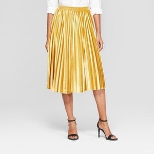 ISO: Target / A New Day Velvet Pleated Skirt
